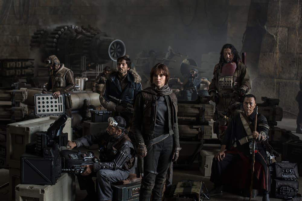 First Cast Photo Of <strong><em>Star Wars: Rogue One</em></strong> Revealed At D23