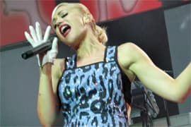 Gwen Stefani．2007年8月16日．香港