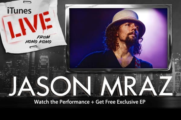 Jason Mraz Releases First <strong><em>iTunes Live From Hong Kong</em></strong> EP