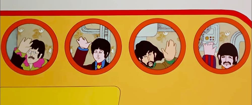 The Beatles 網上播放 <strong><em>Yellow Submarine</em></strong> 合唱版本