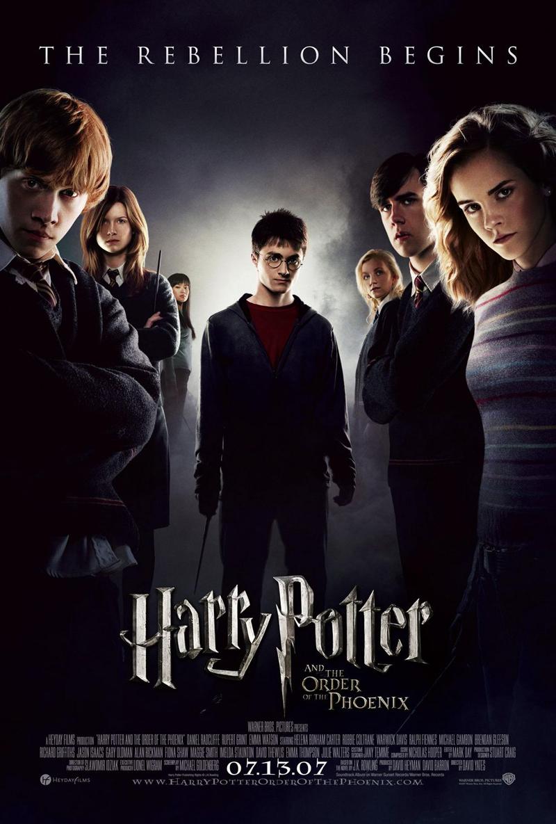 Harry Potter And The Order Of The Phoenix