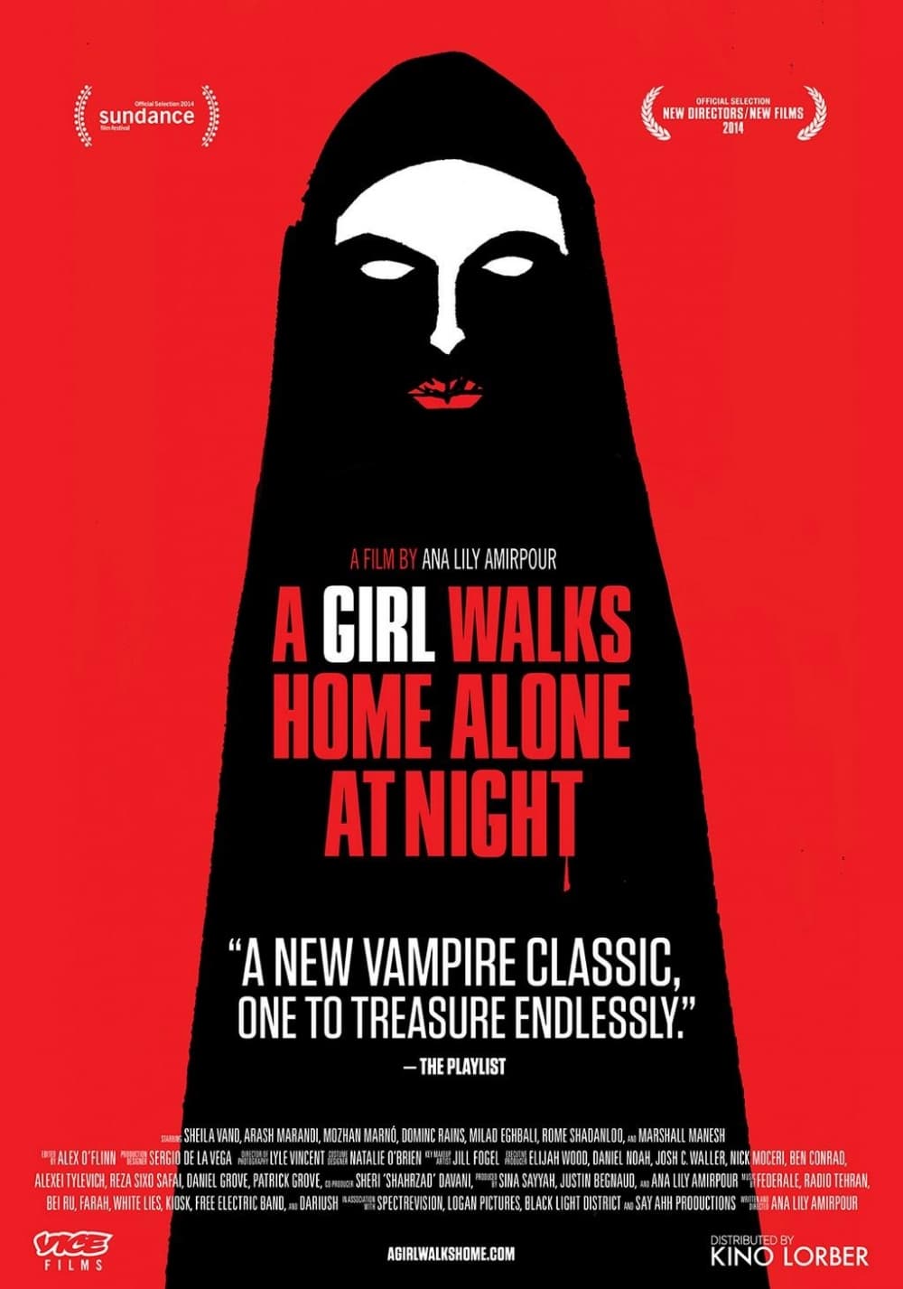 A Girl Walks Home Alone At Night