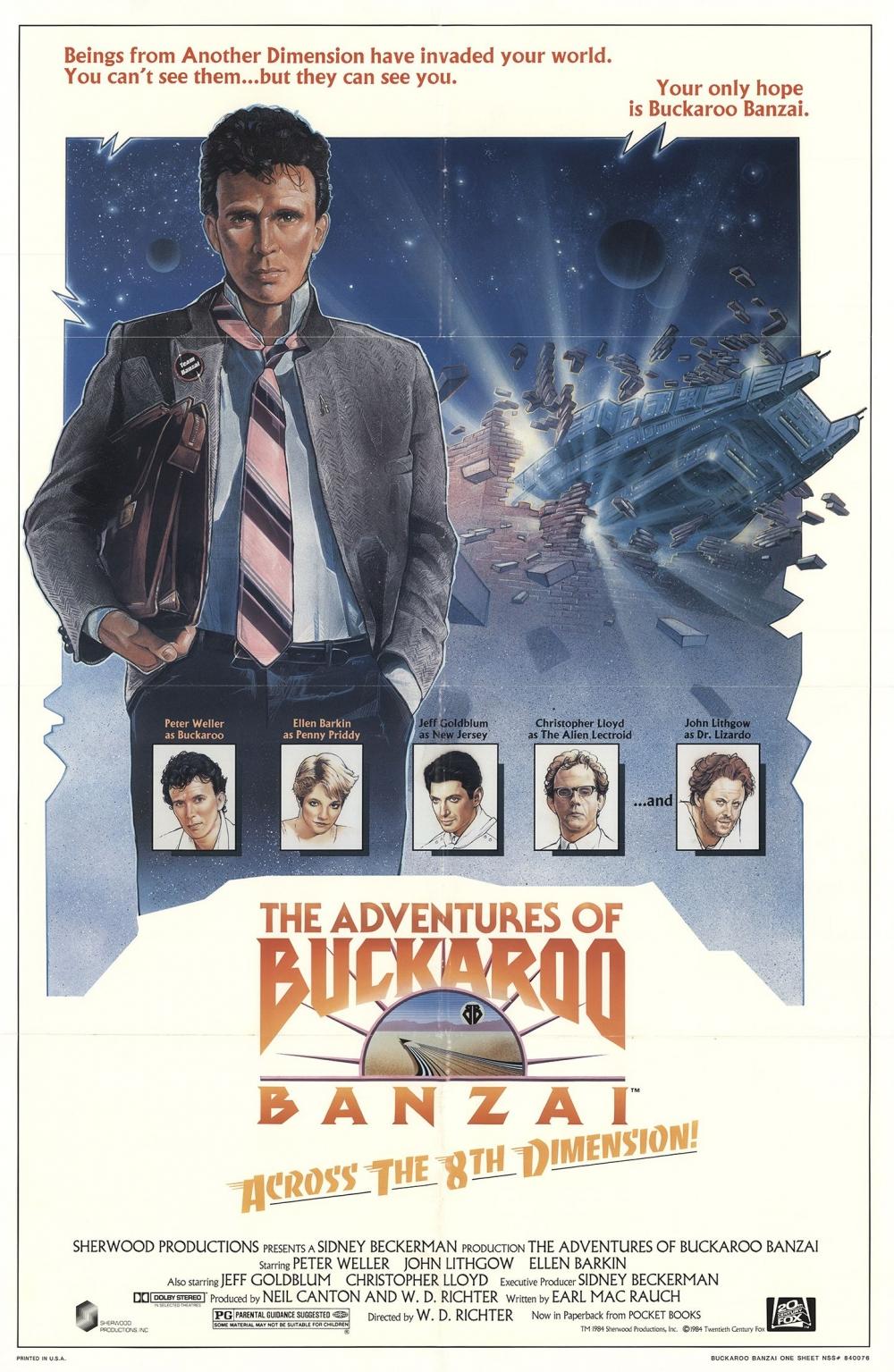 The Adventures Of Buckaroo Banzai Across The 8th Dimension