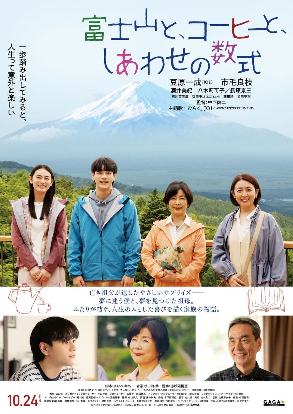 富士山、咖啡與幸福的秘訣