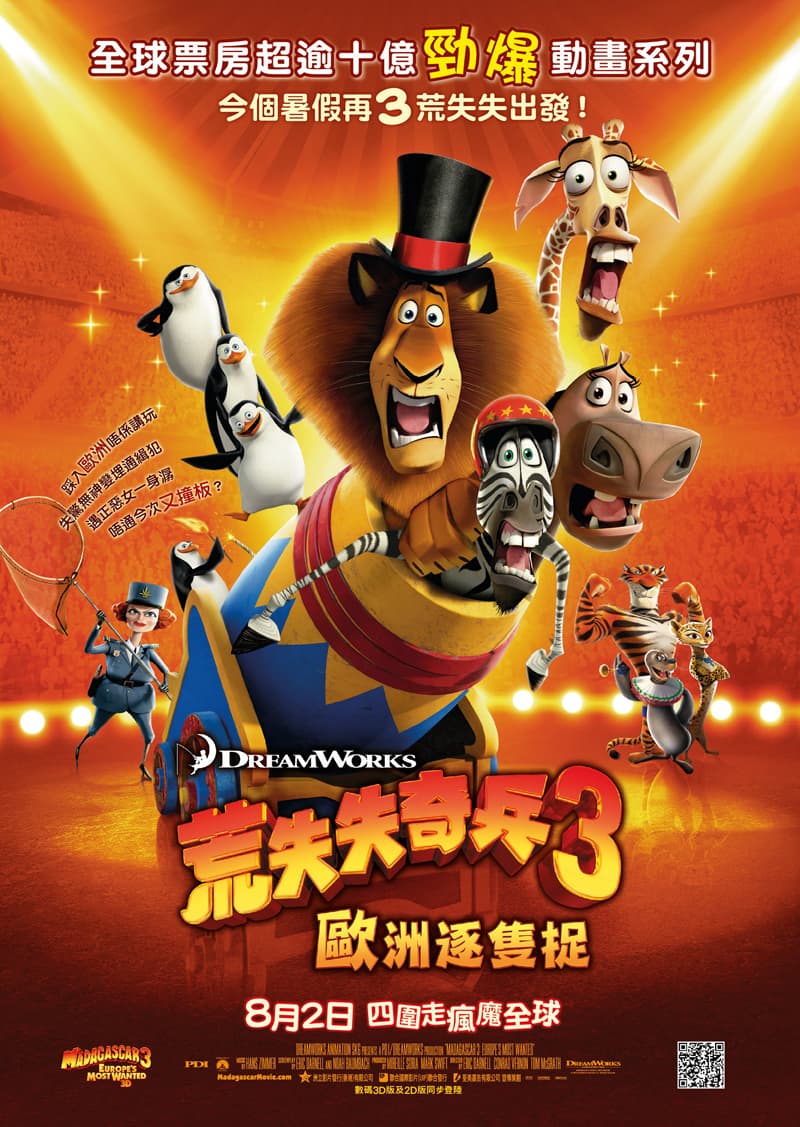 Madagascar 3: Europe's Most Wanted