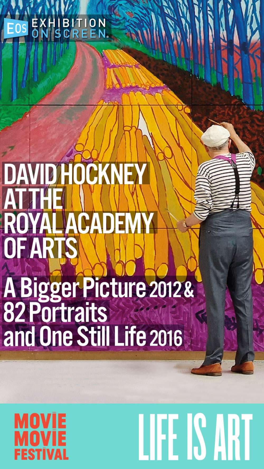 David Hockney 帶你油泳池
